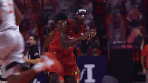Maryland Basketball Darryl Morsell GIF by Maryland Terrapins