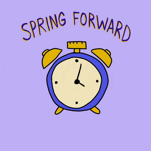 Spring Ahead Good Morning GIF by INTO ACTION