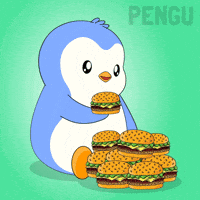 Hungry Penguin GIF by Pudgy Penguins