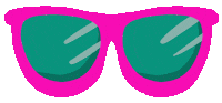 Sunglasses Aloha Sticker