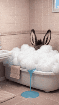Water Bubble GIF by Hugo El Burrito