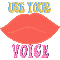 Speak Stand Up Sticker by Alexandra Five