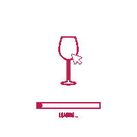 Red Wine Party Sticker by GEILE WEINE