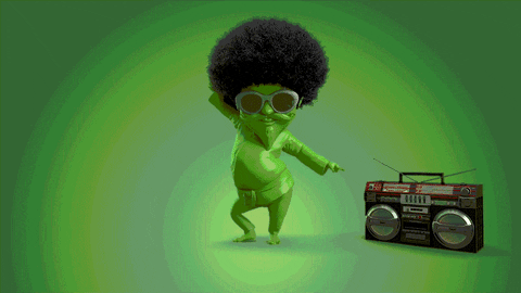 character disco GIF by Mascista