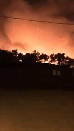 Thousands Evacuate Moria Refugee Camp After Devastating Fire