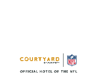 courtyardbymarriott sports football game nfl Sticker