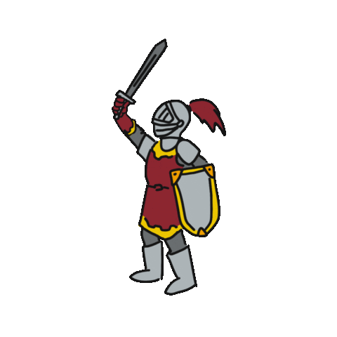 Joust Sticker by Calvin University for iOS & Android | GIPHY