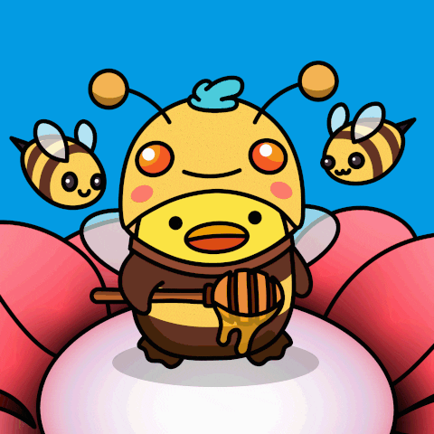 digitalducks stabby quacks digital ducks duck with knife GIF