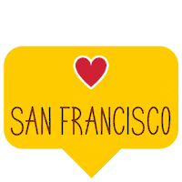 San Francisco Love Sticker