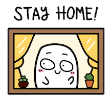 Sick Home Sticker by SGAG