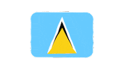 emojivid emoji flag emojivid stlucia Sticker