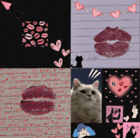 yousefvq67 love cat cute heart GIF