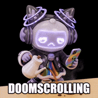 Scrolling Social Media GIF by Super Studios (Community)