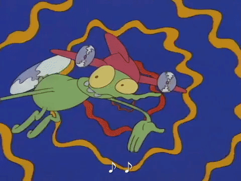 rockos modern life nicksplat GIF