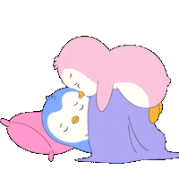 I Love You Kiss Sticker by Pudgy Penguins