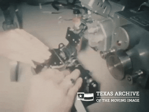Behind The Scenes Film GIF by Texas Archive of the Moving Image