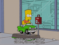 excited bart simpson GIF