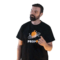 Pointing Yes Sticker by Proponteatro