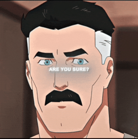Stare Are You Sure GIF