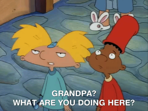 hey arnold nick splat GIF