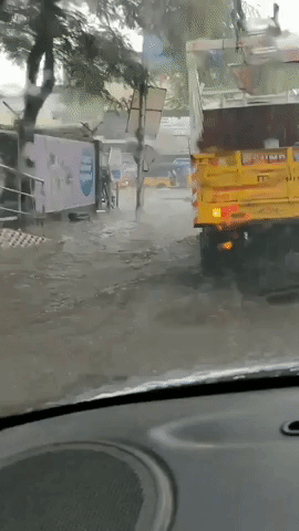 Streets Flooded in Chennai as India Braces for More Severe Rain
