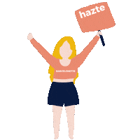 Women Club Sticker by barcelonette