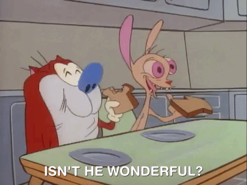 ren and stimpy nicksplat GIF