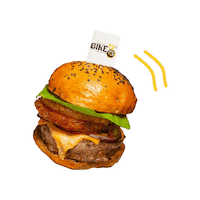 stationbike bike comida restaurante angus Sticker