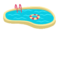 Summer Sunbathing Sticker by Zhotcita