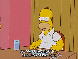 homer simpson smile GIF