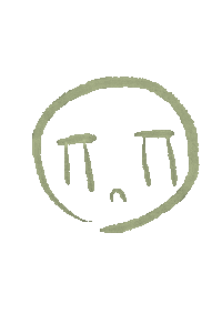 Sad Mood Sticker