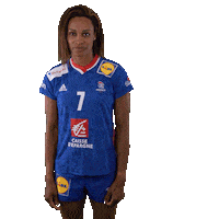 Allison Pineau Ffhandball Sticker by Fédération Française de Handball