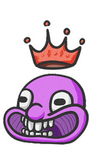 hwans_story pink yeah monster alien Sticker