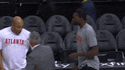 dance off warm up GIF by NBA
