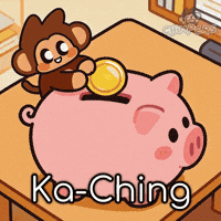 Invest Ka Ching GIF by Chimpers
