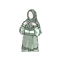 singlelillah cute beautiful islam muslim Sticker
