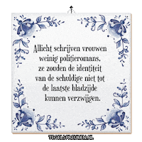 Nl Spanning Sticker by Tegelspreuken.nl