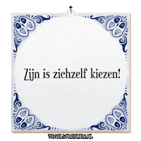 Humor Wijsheid Sticker by Tegelspreuken.nl