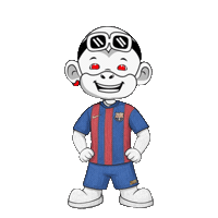 Red Earring Monkey Sticker by Zhot
