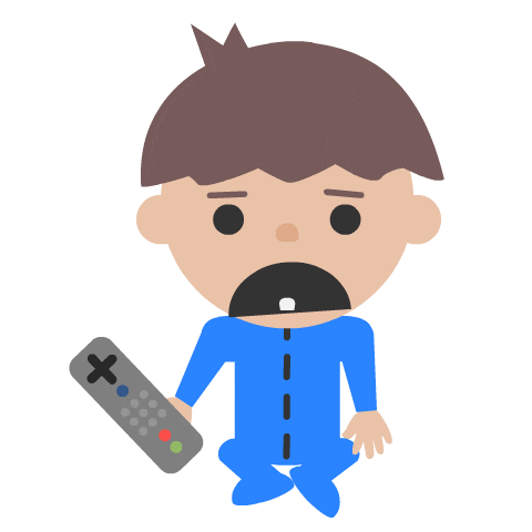Talking Remote Control Sticker by Woohoo Storytime
