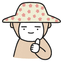 Farmer Thumbs Up Sticker