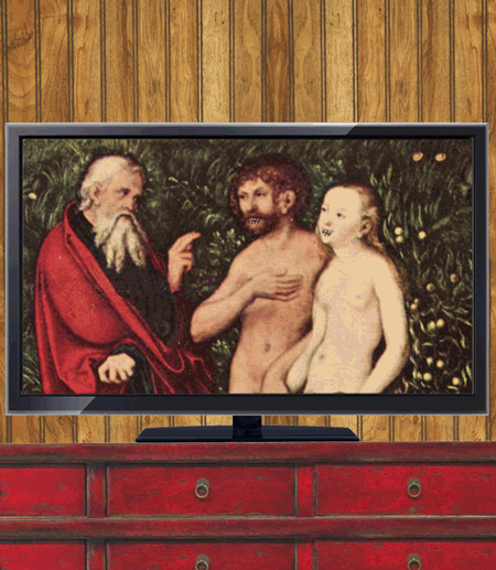Adam And Eve Eden GIF by Scorpion Dagger