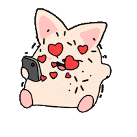 Fox Love Sticker