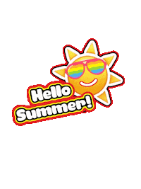 Summer Hello Sticker by Papa’s Petz