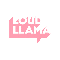 Loudllama Sticker