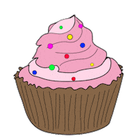 CupcakeCrazeeAU shop now sprinkles cupcakes i love cupcakes Sticker