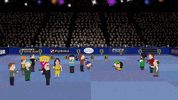 kyle broflovski performance GIF by South Park 