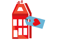 Kooyman_Eigen_Huis hart makelaar huis kooymaneigenhuis Sticker
