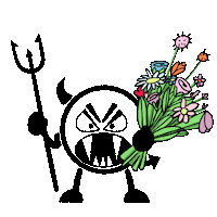 Flower Sticker by HUNKØN