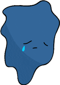 sad miss you Sticker by Java Doodles